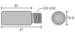 CDZ9-009 GM Diesel Zinc Pencil Anode