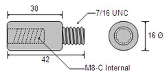 CDZ9-011 Volvo Penta Zinc Anode