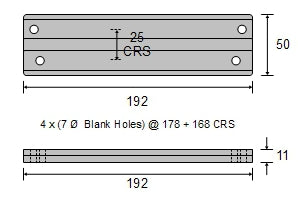 CDZ9-058 Mercury Outboard Plate Zinc Anode