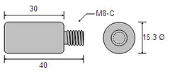 CDZ9-129 Steyr Zinc Alloy Engine Anode