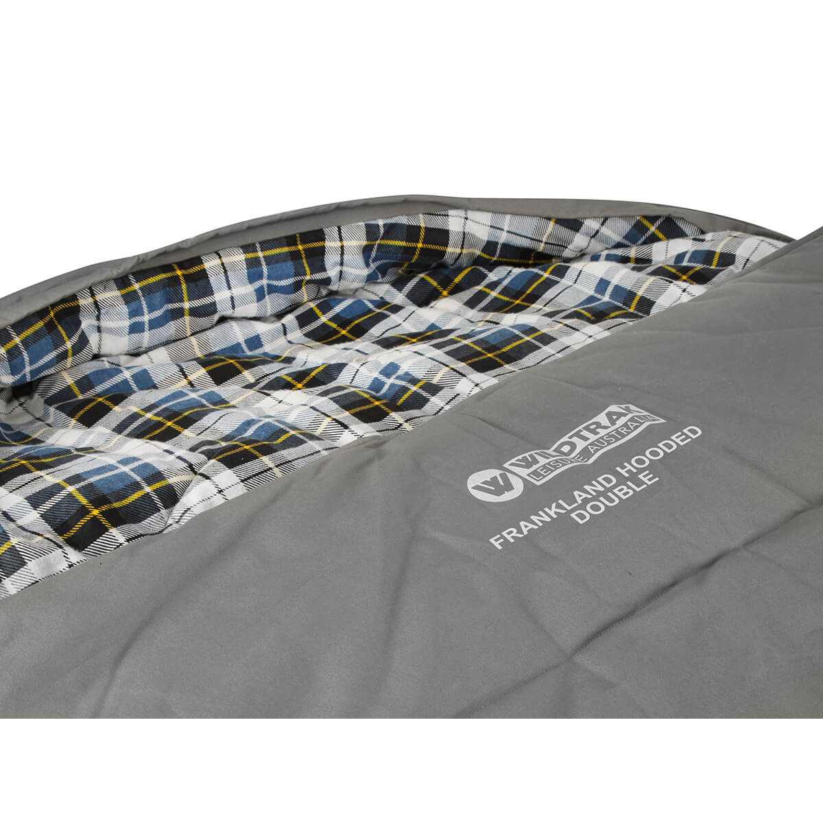 Lightweight sleeping bag from Wildtrak Leisure Australia ideal for hiking and travel.