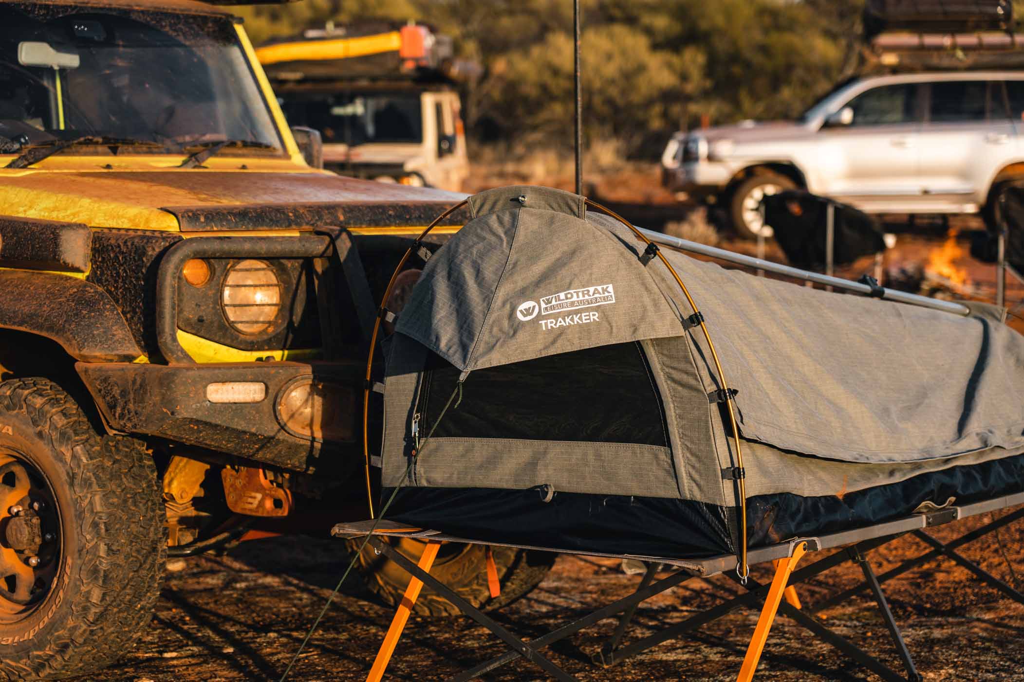 Comfortable swags for sale from Wildtrak Leisure Australia perfect for outback trips.